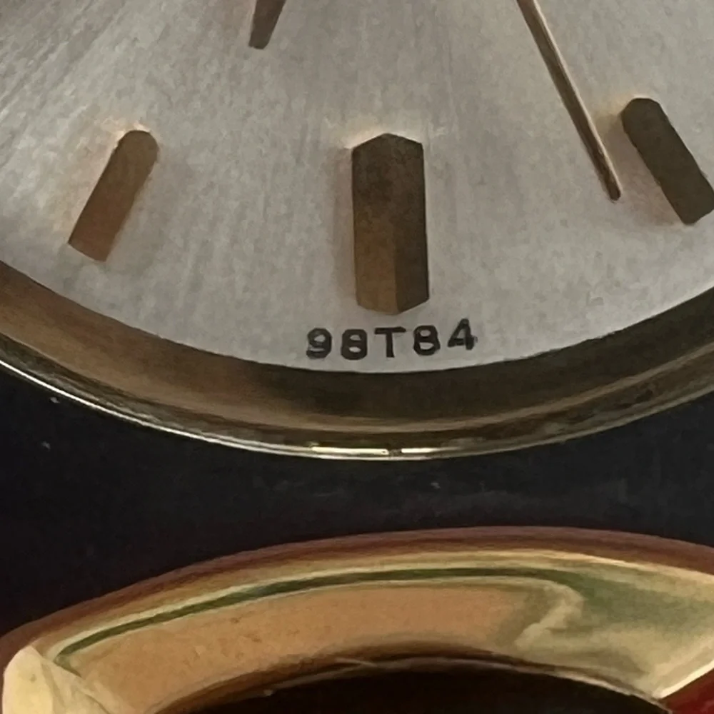 Bulova Ladies New in Box Watch Two-Tone Bracelet White Dial Gold Markers